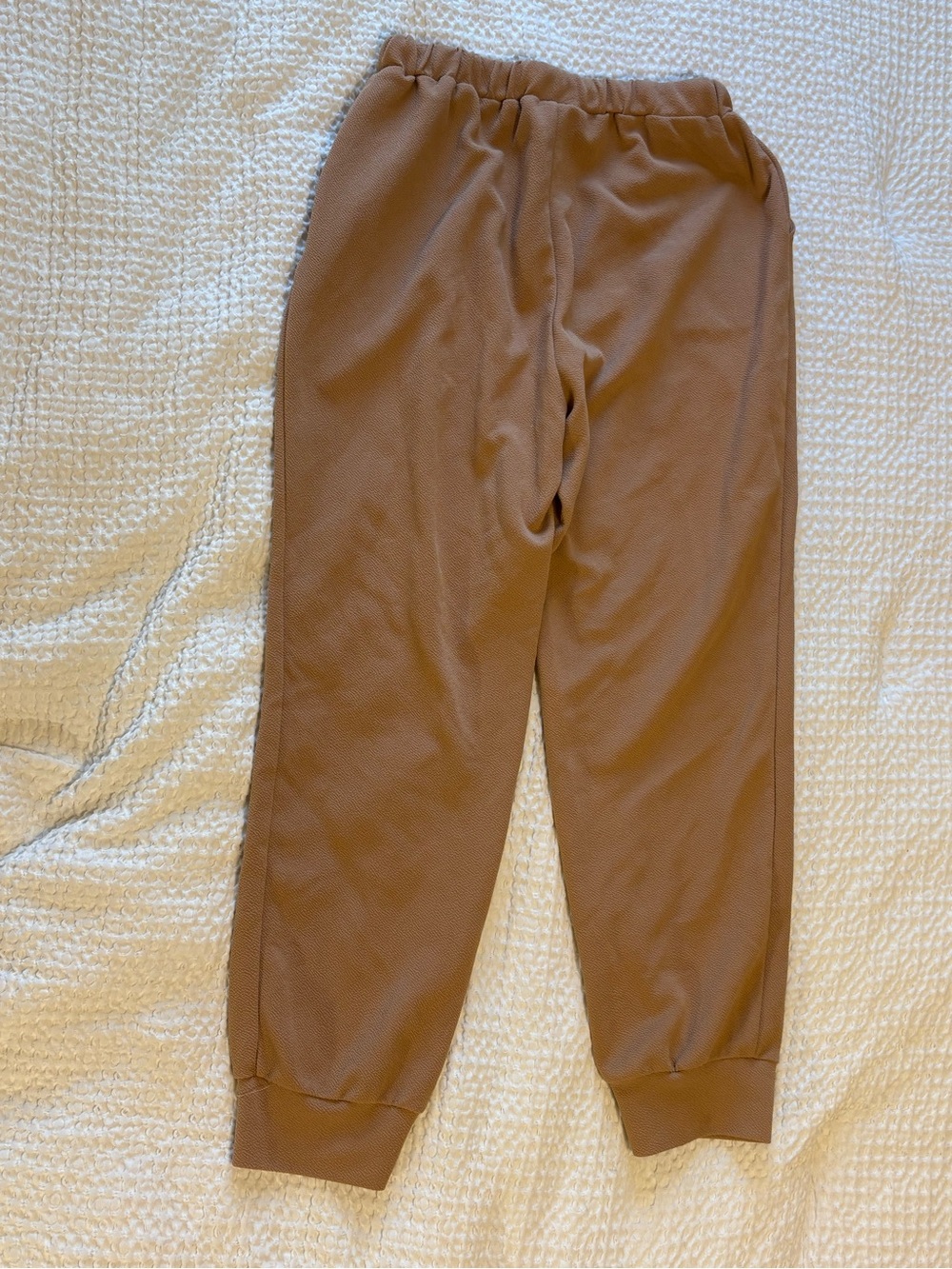SHEIN Women’s Tan Brown Drawstring Jogger Sweatpants - Picture 2 of 3